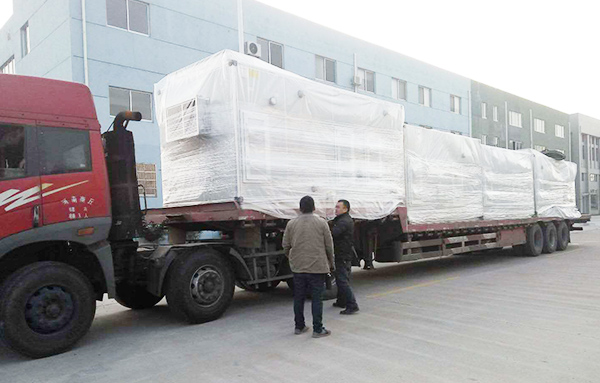 組合式空調機組發(fā)貨現場(chǎng)